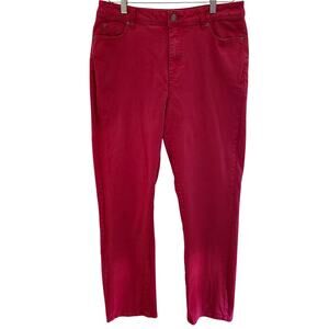 Appleseeds Red Classic 5 Pocket Jeans Size 10